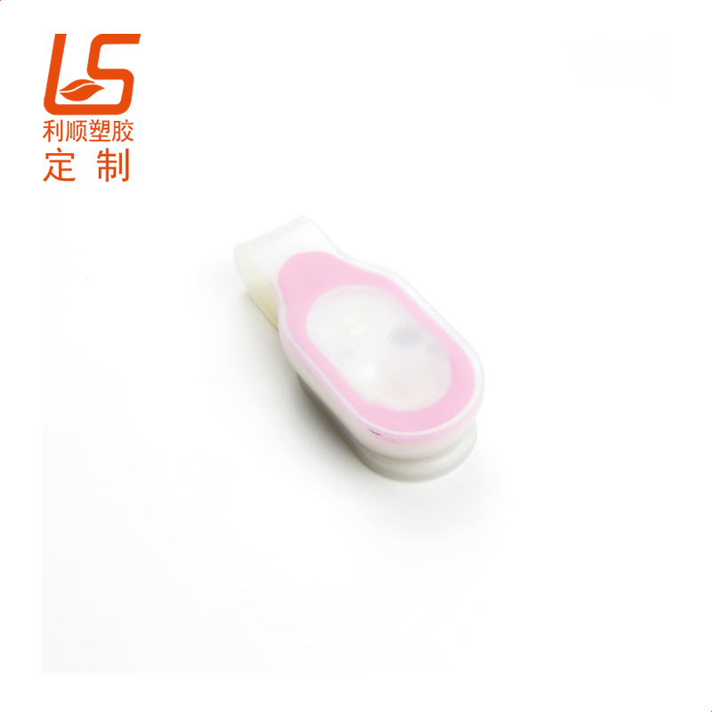 定制硅膠LED背包夾子燈 LED磁吸硅膠夾子燈